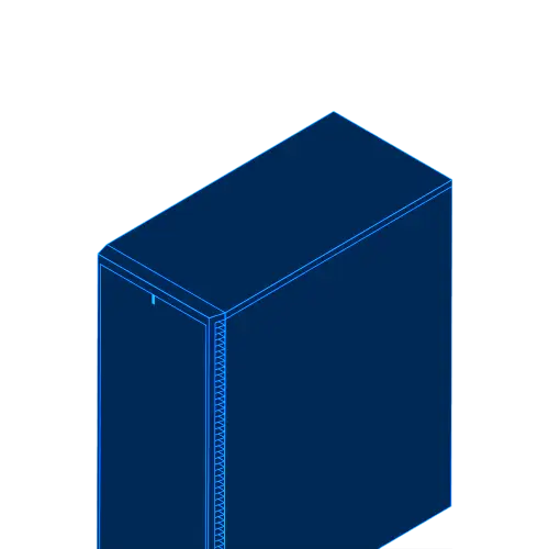 Technical drawing rendition of an AMARI UE Simbox.